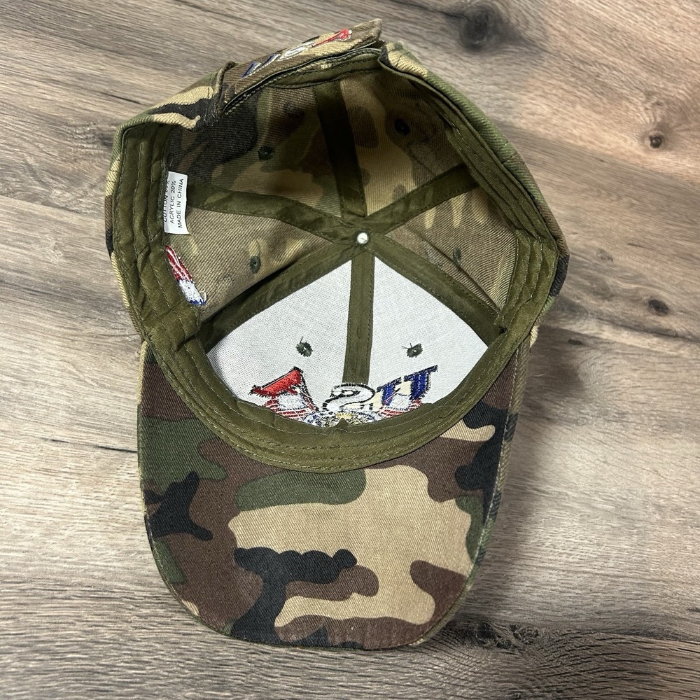 Camo USA military Flag Hat Adjustable - Picture 5 of 7